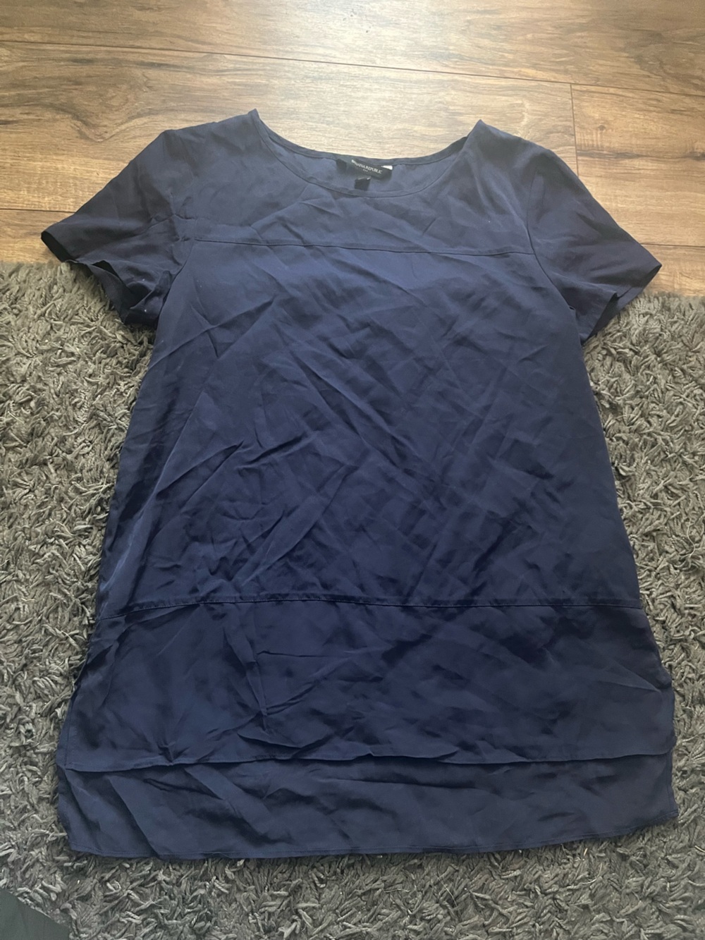 Navy Blue Blouse